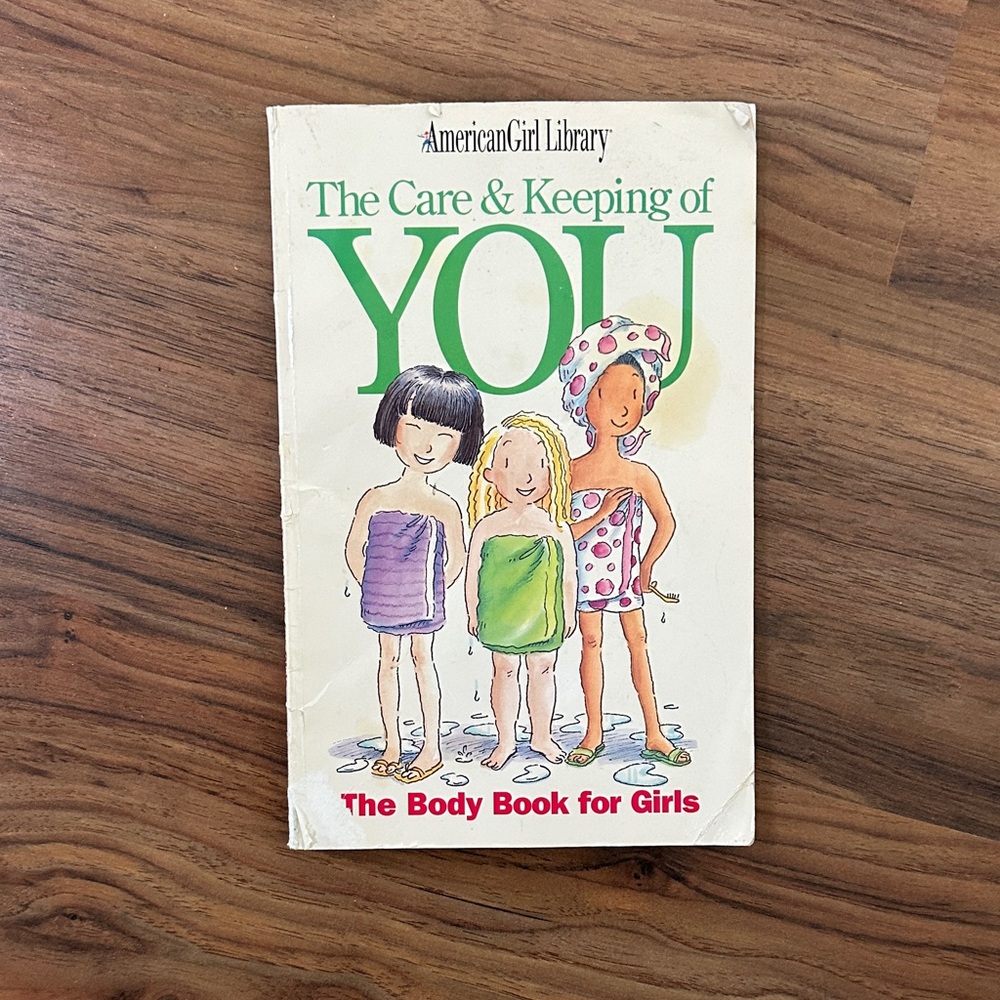 American Girl 'The Care & Keeping of You' Book, 1988 copy